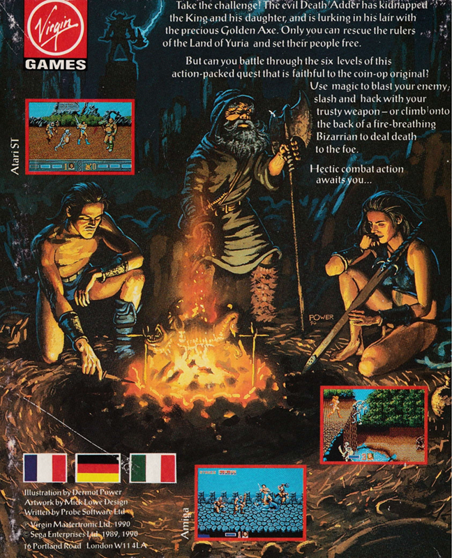 Golden Axe — box-2D-back (EU)