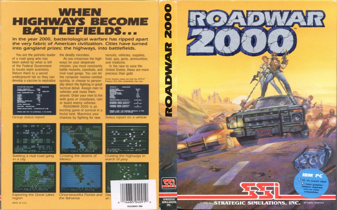 Roadwar 2000 — box-texture (US)