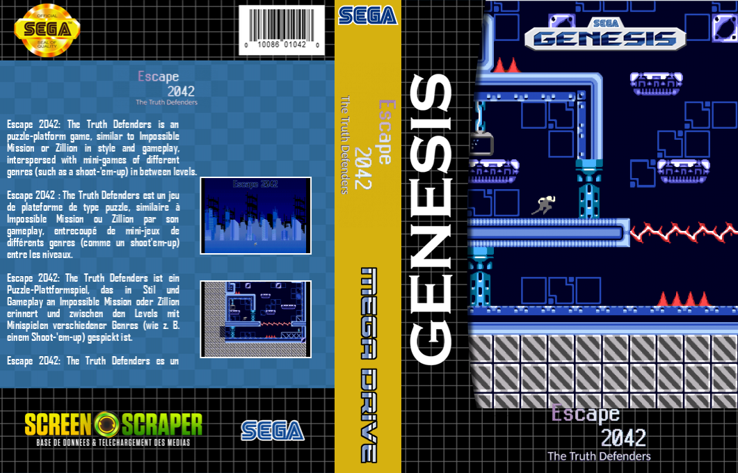 Escape 2042 : The Truth Defenders — box-texture (SS)