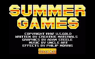 Summer Games — sstitle (EU)