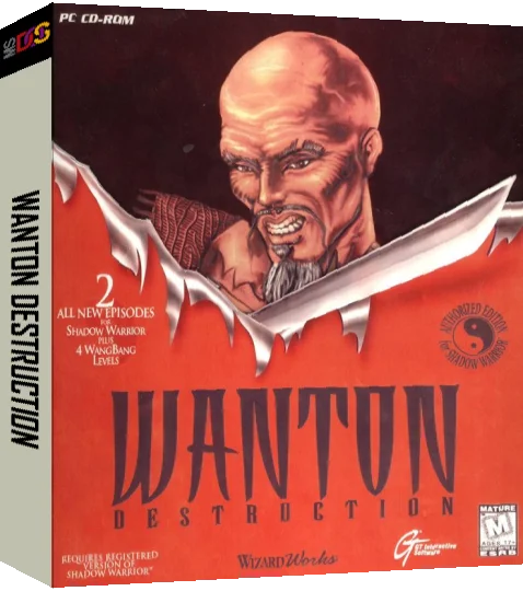Wanton Destruction — box-3D (US)