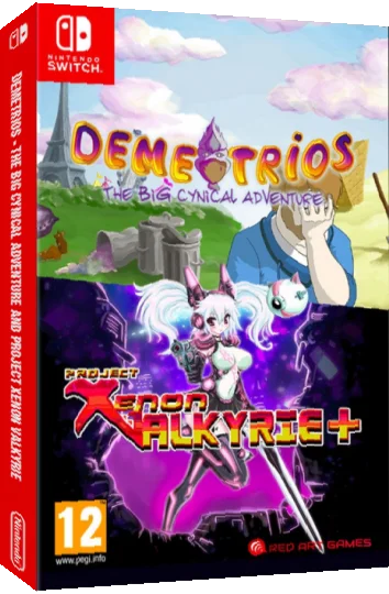 Demetrios - The Big Cynical Adventure and Project Xenon Valkyrie — box-3D (EU)