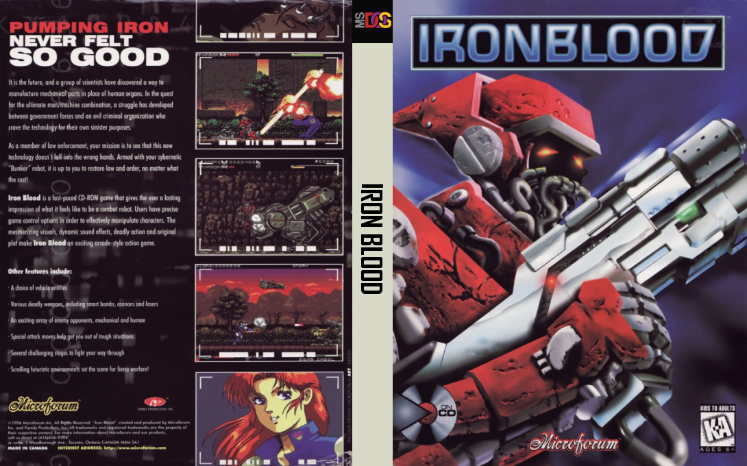 Iron Blood — box-texture (US)