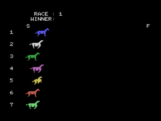Horse Racing — ss (WOR)