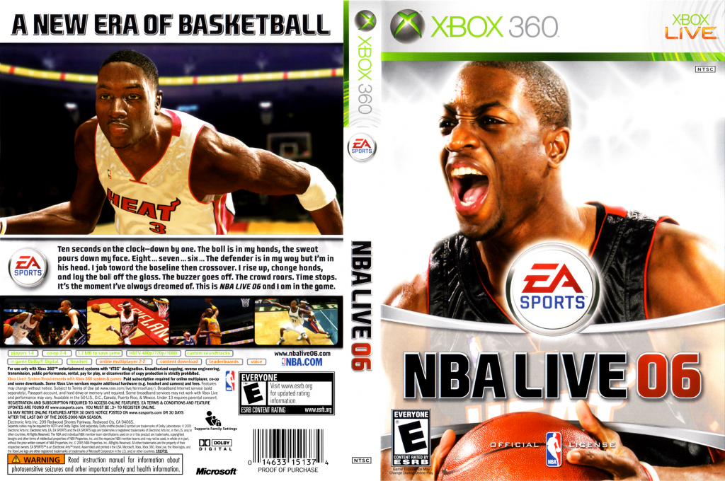 NBA Live 06 — box-texture (US)