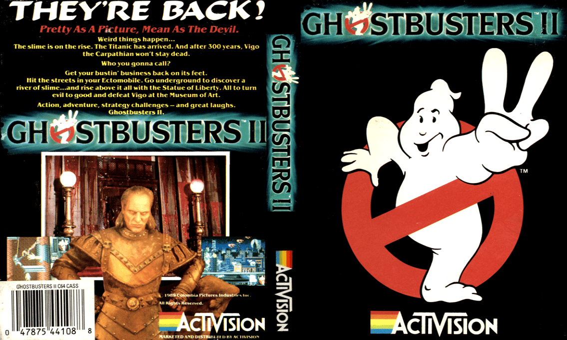 Ghostbusters 2 — box-texture (EU)