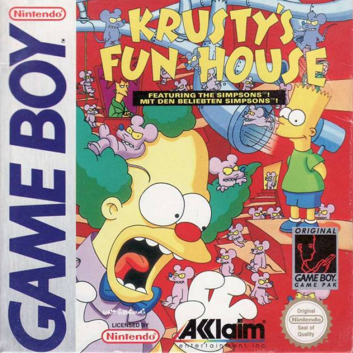 Krusty's Fun House — box-2D (EU)