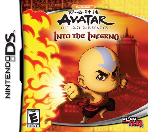 Avatar - The Legend of Aang - Into the Inferno box art