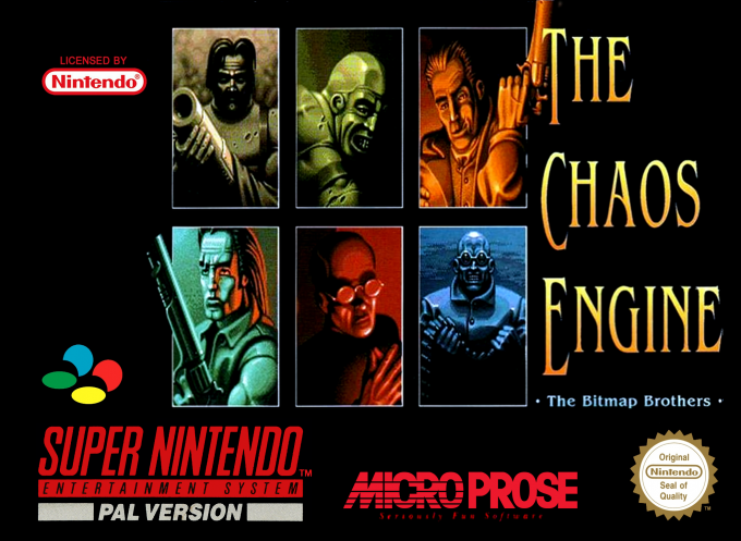 Chaos Engine The — box-2D (EU)