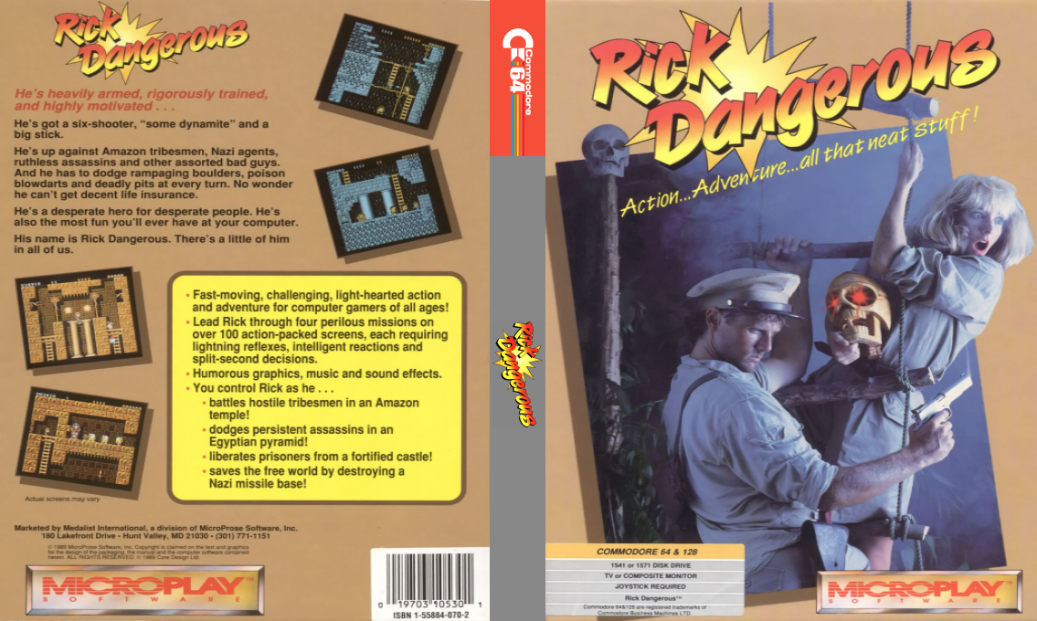 Rick Dangerous — box-texture (US)