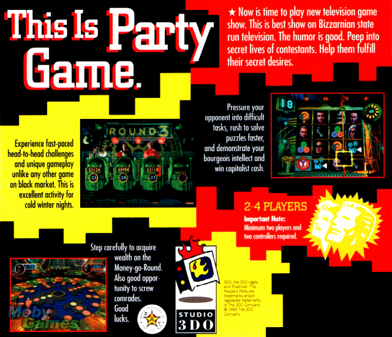 Zhadnost - The People's Party — box-2D-back (EU)