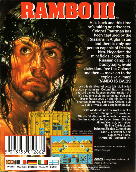 Rambo 3 — box-2D-back (EU)