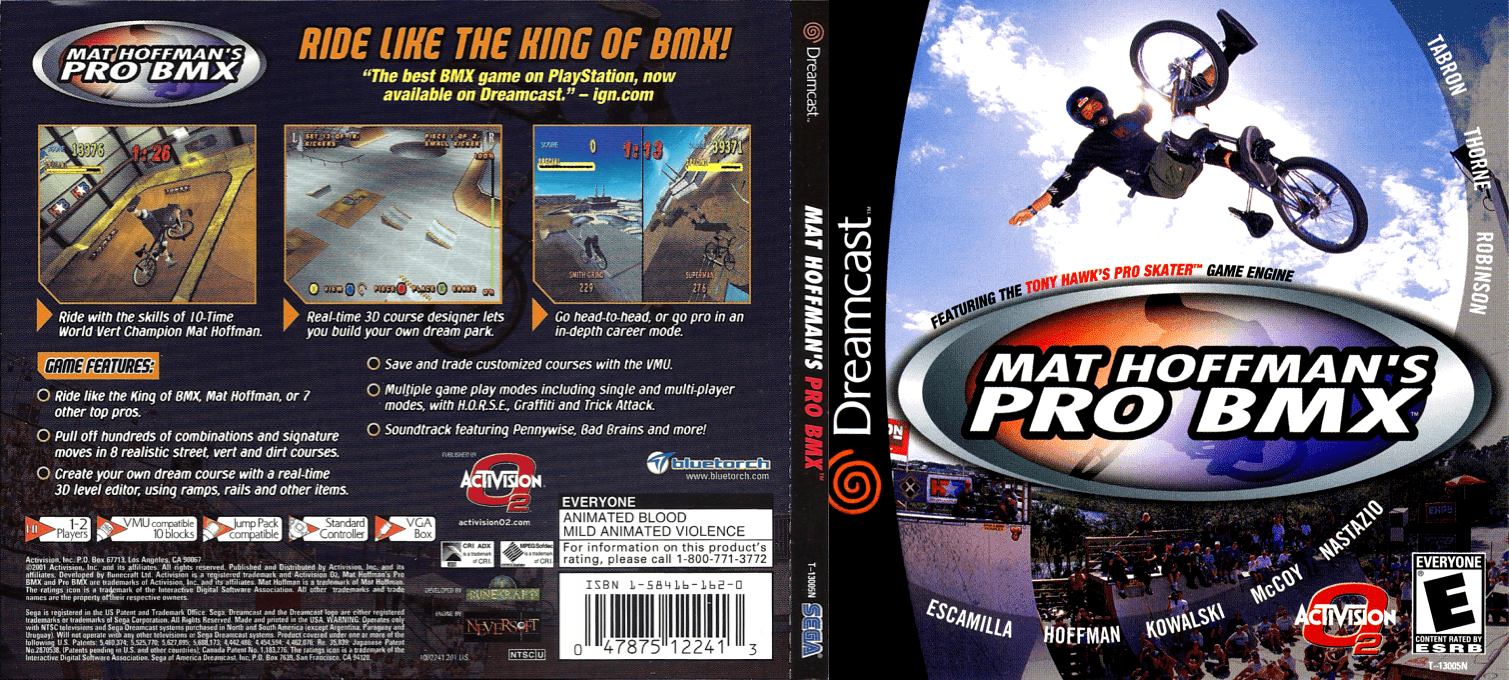 Mat Hoffman's Pro BMX — box-texture (US)