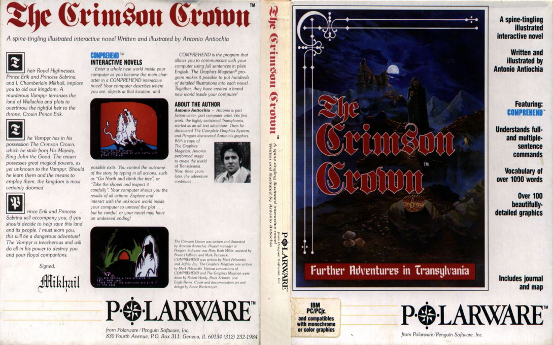 Transylvania 2 - The Crimson Crown — box-texture (US)
