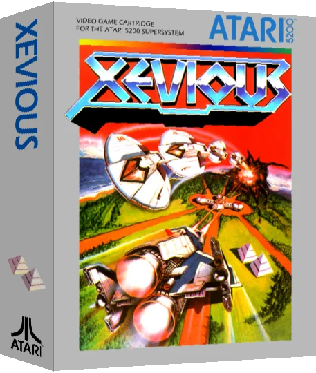 Xevious — box-3D (US)