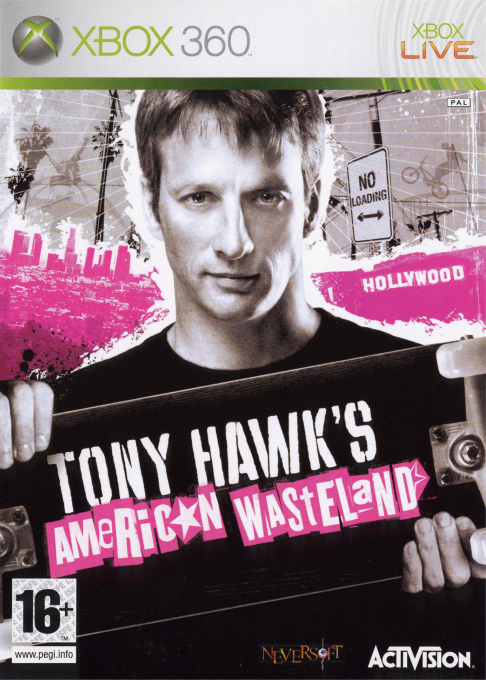 Tony Hawk's American Wasteland box art