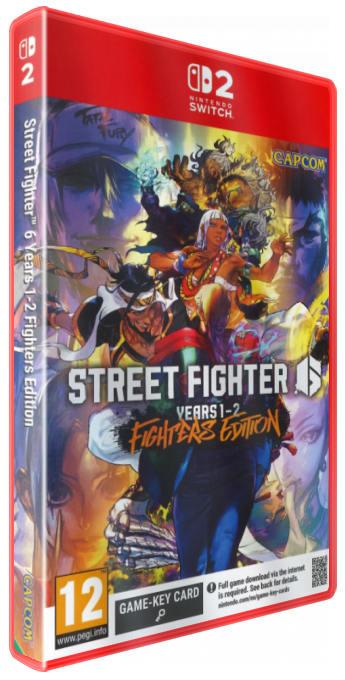 Street Fighter 6 - Years 1-2 Fighters Edition — box-3D (EU)