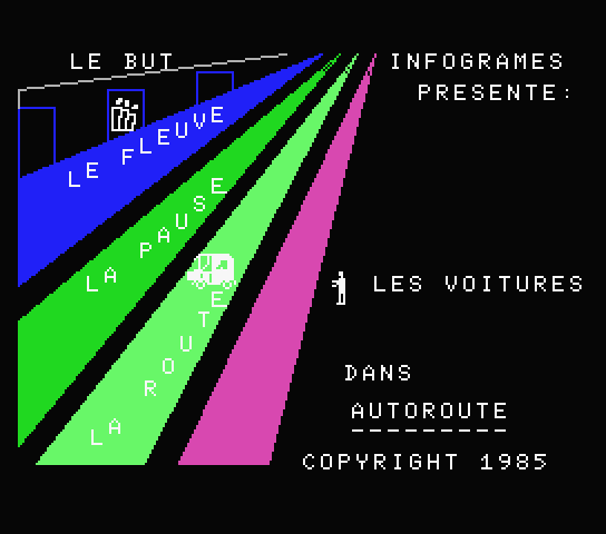 Voitures dans Autoroute, Les — sstitle (FR)