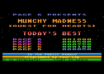 Munchy Madness - Quest For Hearts — sstitle (WOR)