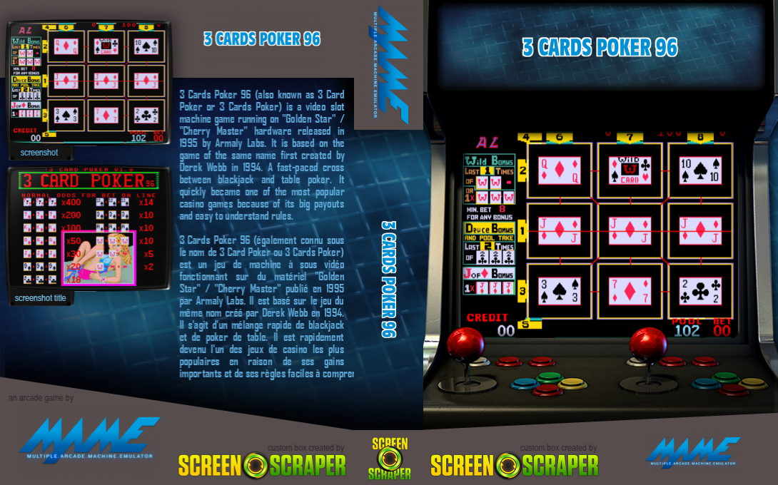 3 Cards Poker 96 — box-texture (SS)