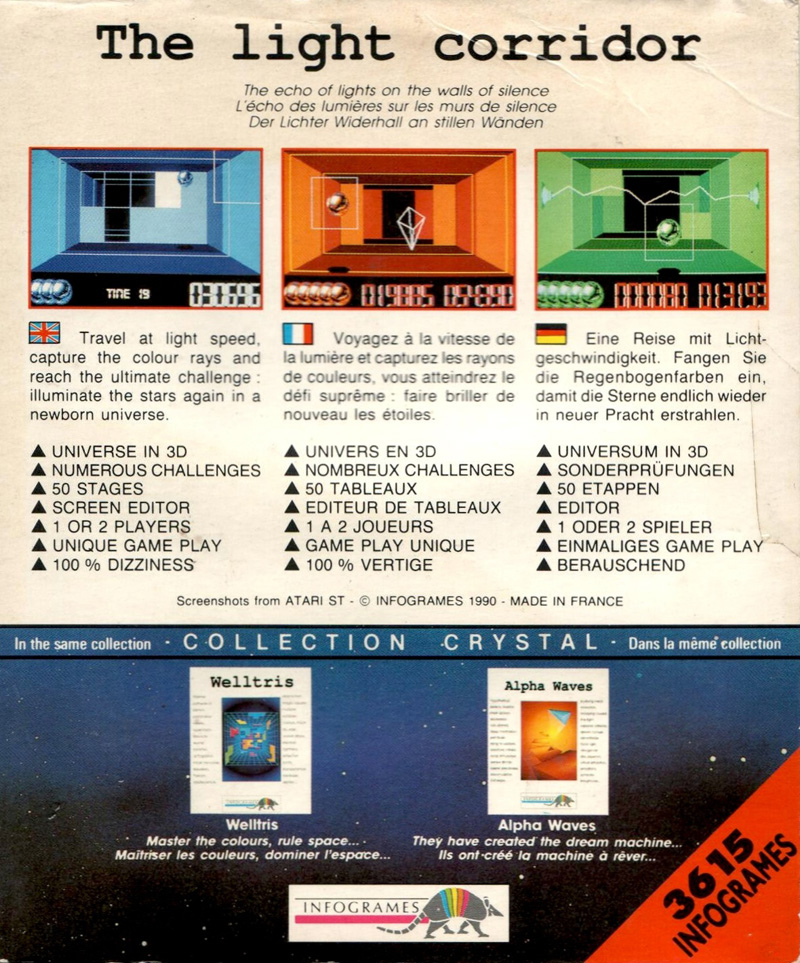 Light Corridor, The — box-2D-back (EU)