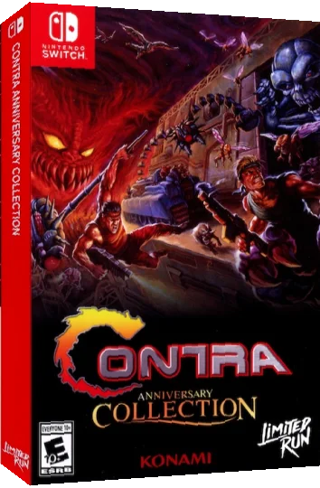 Contra Anniversary Collection — box-3D (US)