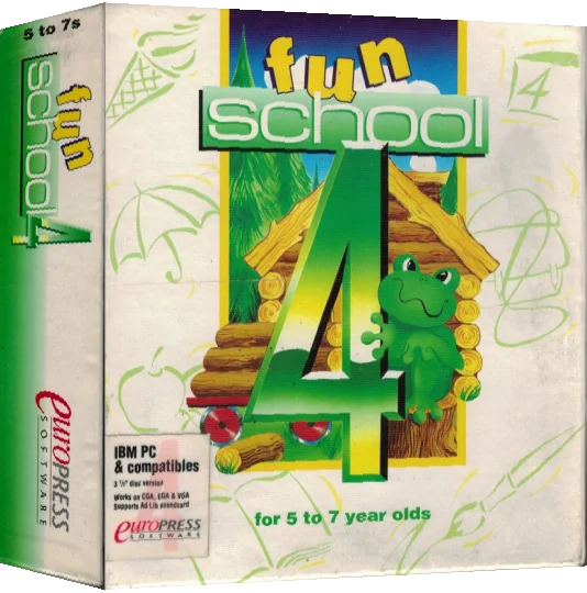 Fun School 4 - For 5 To 7 Year Olds — box-3D (EU)