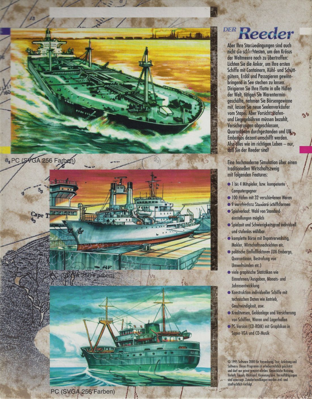 Ocean Trader — box-2D-back (EU)