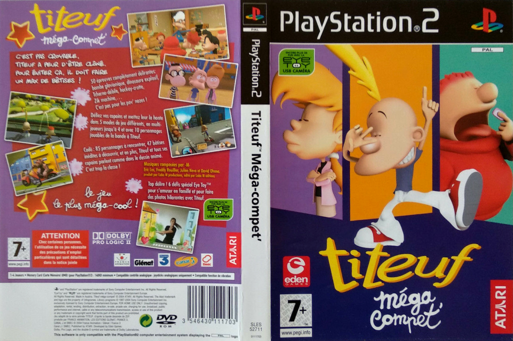 Titeuf - Méga Compet' — box-texture (FR)