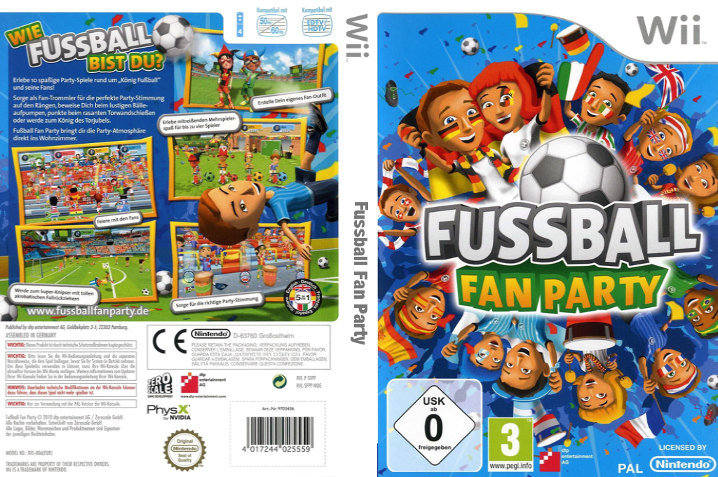 Fantastic Football Fan Party — box-texture (DE)
