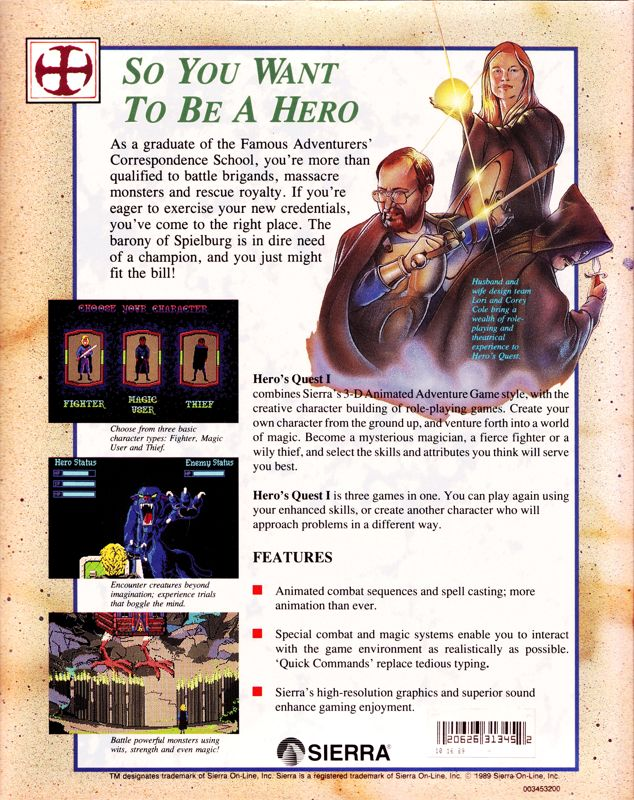 Hero's Quest - So You Want To Be A Hero — box-2D-back (EU)