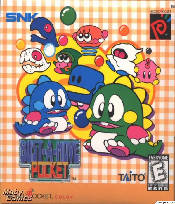 Bust-A-Move Pocket box art