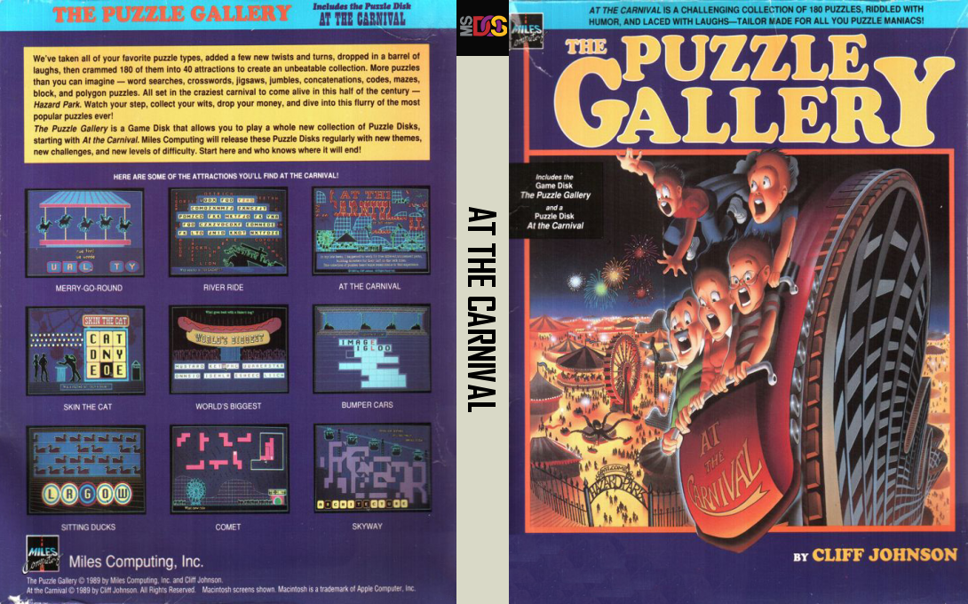 Puzzle Gallery, The - At the Carnival — box-texture (US)