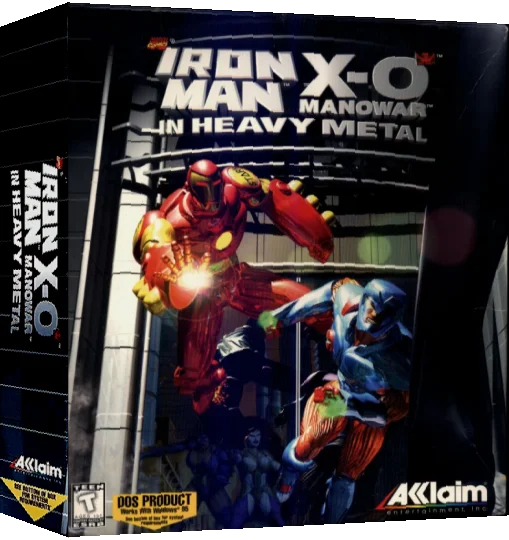 Iron Man - X-o Manowar In Heavy Metal — box-3D (US)