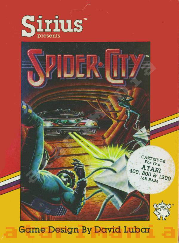 Spider City box art
