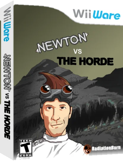 Newton Vs The Horde — box-3D (US)