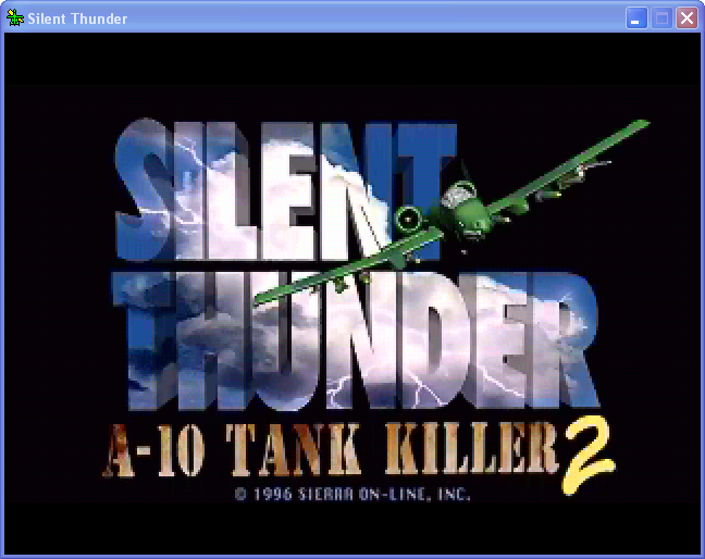 Silent Thunder: A-10 Tank Killer II — sstitle (WOR)