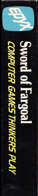 Sword of Fargoal — box-2D-side (US)