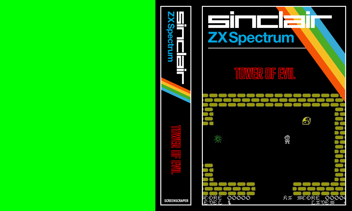 Tower of Evil — box-texture (SS)