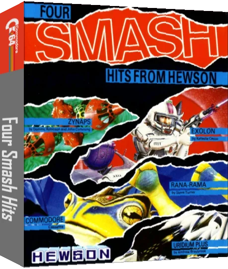 Four Smash Hits - Exolon — box-3D (EU)