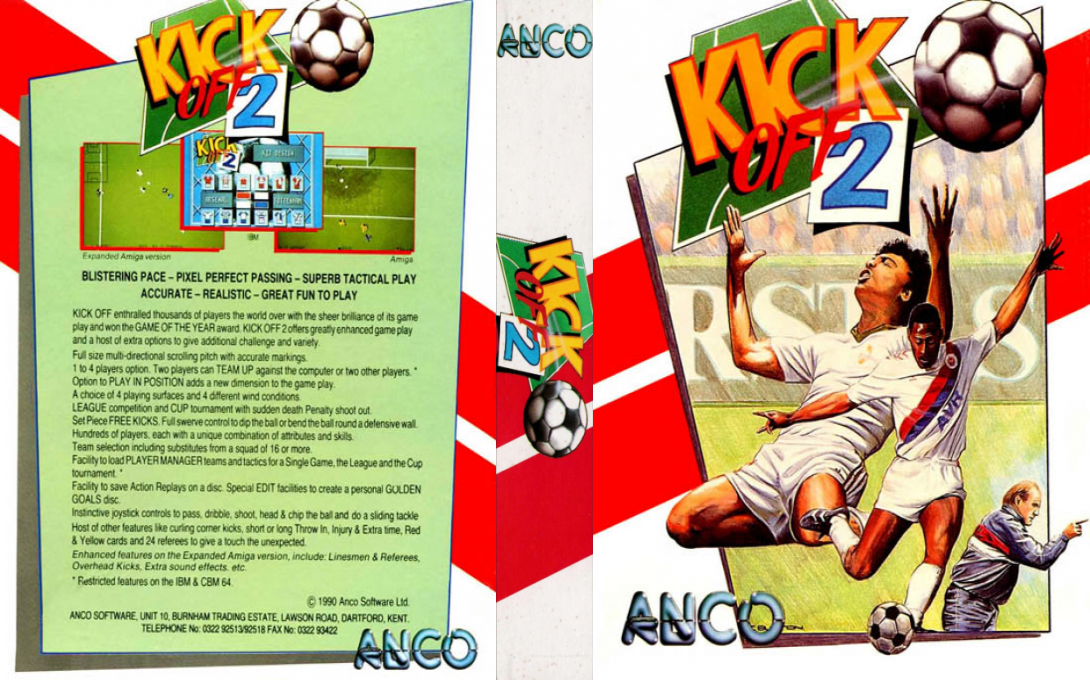 Kick Off 2 - Winning Tactics — box-texture (EU)