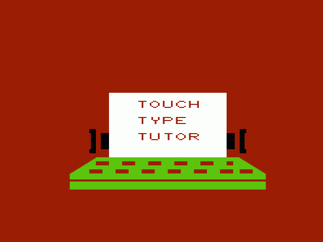 Typing Tutor — sstitle (WOR)