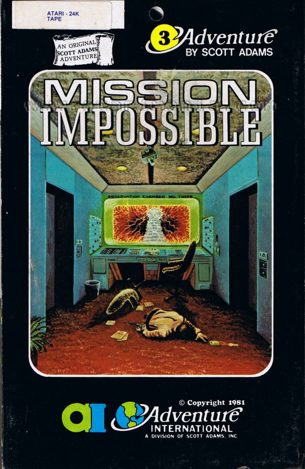 Adventure No. 03 - Mission Impossible box art