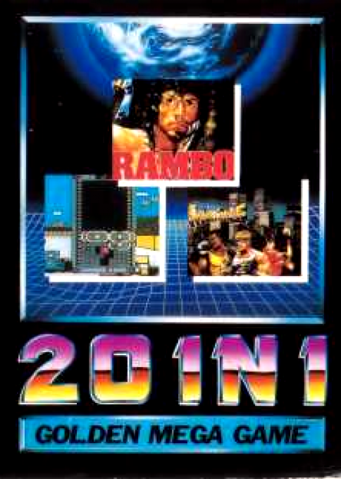 20 In 1 Golden Mega Game box art