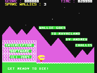Wallie Goes to Rhymeland — ss (WOR)