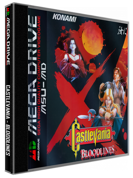 Castlevania : Bloodlines — box-3D (WOR)