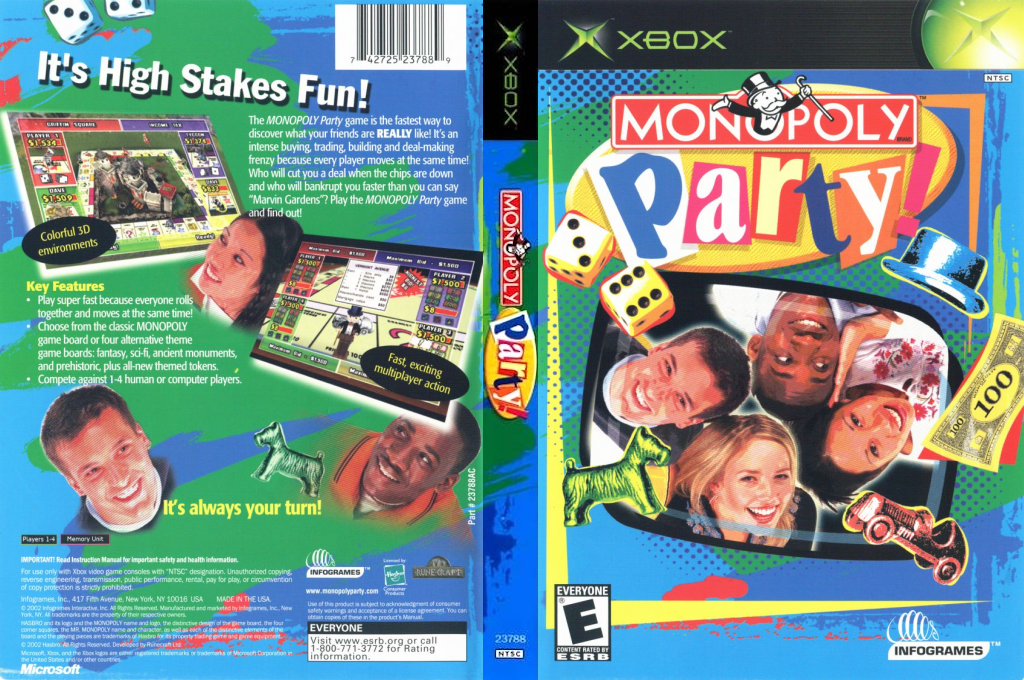Monopoly Party — box-texture (US)