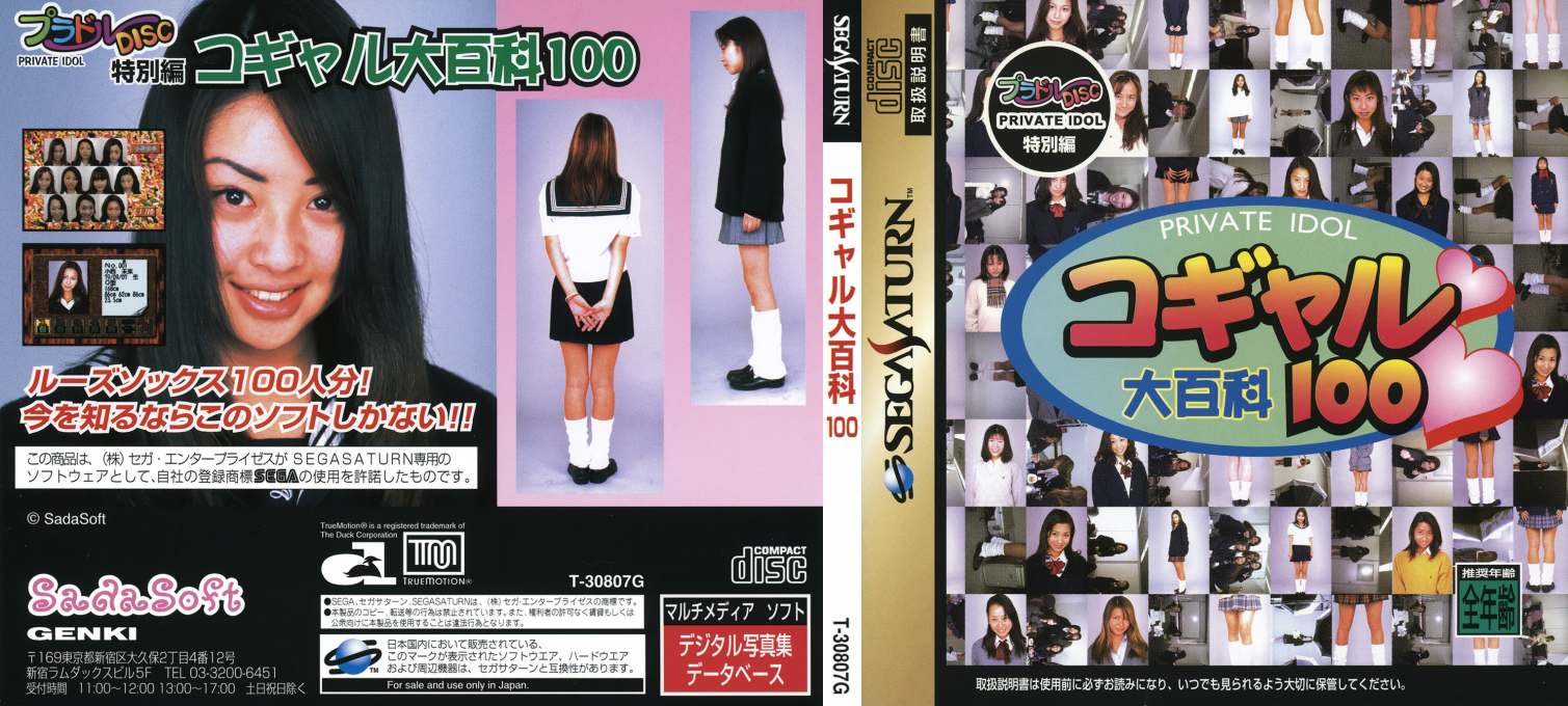 Private Idol Disc Tokubetsu Hen Kogal Daihyakka 100 — box-texture (JP)