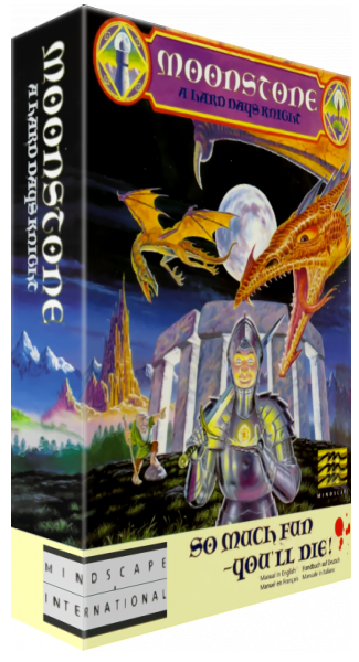 Moonstone - A Hard Days Knight — box-3D (EU)