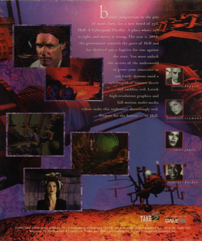 Hell - A Cyberpunk Thriller — box-2D-back (US)